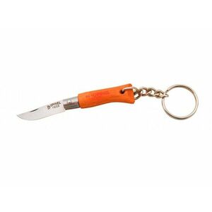 Cuțit pliabil Opinel pentru chei N°02 Inox, portocaliu imagine