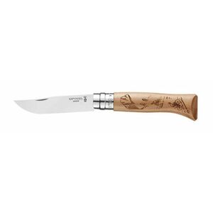 Opinel Cuțit pliabil N°08 Gravure Sport Velo imagine