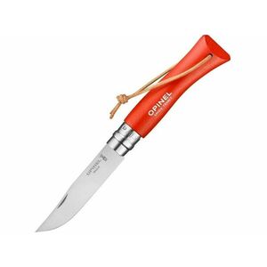 Cuțit pliabil Opinel VRI N°07 Inox Trekking, portocaliu imagine