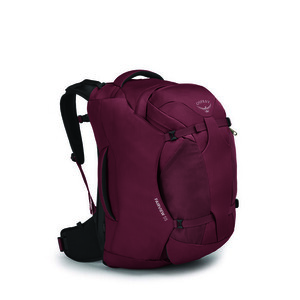 Rucsac de călătorie OSPREY FAIRVIEW 55, roșu zirconiu imagine
