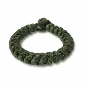 WARAGOD Brățară Paracord cu închidere reglabilă Ectar, verde imagine