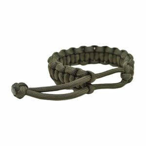 WARAGOD Brățară Paracord cu închidere reglabilă Ilmë, verde imagine