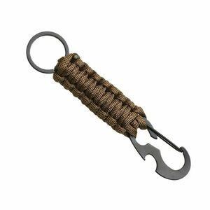 WARAGOD Paracord supraviețuire mutifuncțional keyring Laito, coiot imagine