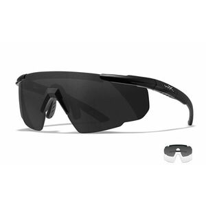 Ochelari de protecție Wiley X Saber Advanced, gri clar/ negru mat imagine