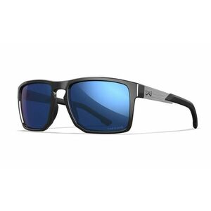 Wiley X Ochelari de soare Apex, Captivate Polarized Blue Mirror/ Gloss Black imagine