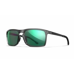 Wiley X Ochelari de soare Axe, Captivate Polarized Green Mirror/ Gloss Crystal Grey imagine