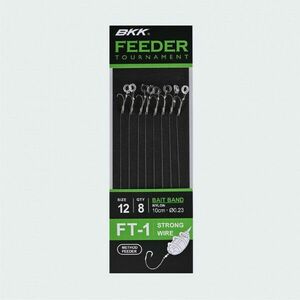 Riguri BKK FT-1 Feeder Method Bait Band, 8buc (Marime Carlige: Nr. 10) imagine