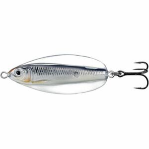 Lingurita oscilanta Livetarget Erratic Shiner, culoare Glow-Black, 7cm, 21g imagine