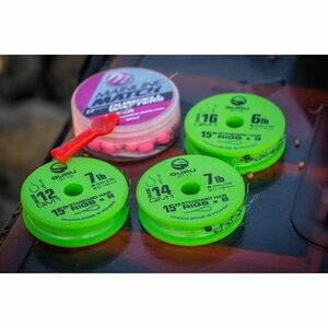 Monturi Guru Standard Hair QM1 Rigs, 37.5CM, 8 Buc/Plic (Varianta: Nr.10 /0.19mm) imagine