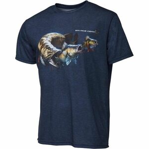 Tricou Savage Gear Cannibal Blue (Marime: L) imagine