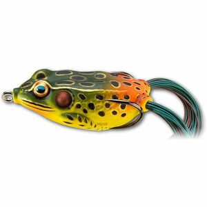 Naluca Livetarget Hollow Frog Walking Bait, culoare Emerald-Red, 6.5cm, 21g imagine