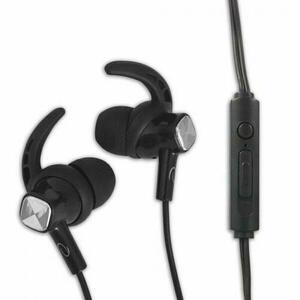 Casti Alergare cu microfon Esperanza EH200K control volum, Negru imagine