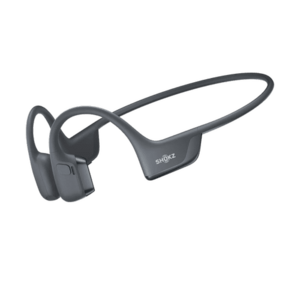 Casti alergare wireless Shokz OpenRun Pro 2, Bluetooth, Conductie osoasa, Autonomie 12 ore, IP55 (Negru) imagine