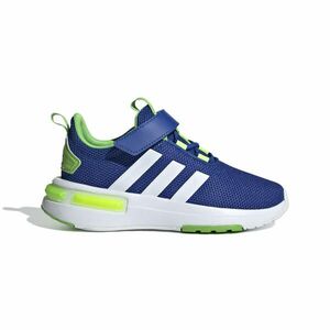 Încălțăminte Educație fizică ADIDAS RACER Albastru-Alb-Galben Copii imagine