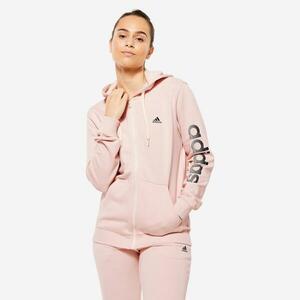 Hanorac cu fermoar Fitness ADIDAS Roz Damă imagine