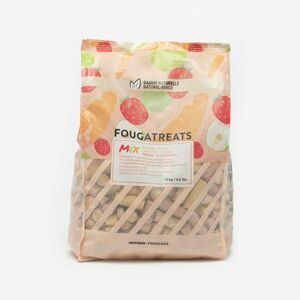 Gustare naturală echitație FOUGATREAT 3 kg Mere/Morcovi/Căpșune Cal imagine