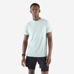 T-shirt de running sans coutures homme - kiprun run 500 confort vert imagine