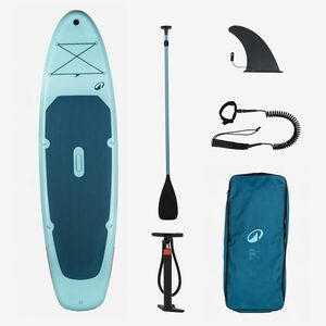Set Stand up paddle gonflabil 10'6 1-2 persoane (de până la 130 kg) 100 Albastru imagine