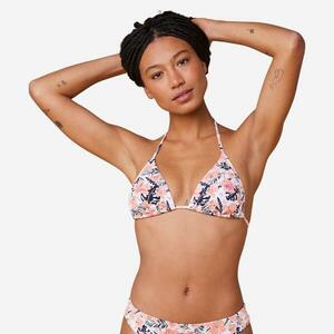 Sutien de baie cu formă triunghiulară ROXY Floral ALB Damă imagine