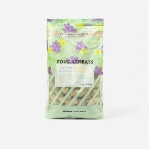 Gustare naturală echitație FOUGATREAT 1kg Păpădie - Lucernă Cal/Ponei imagine