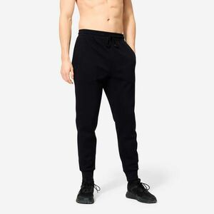 Pantalon de fitness din molton Negru Bărbați imagine