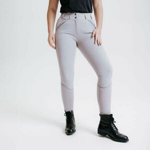 Pantalon echitație ultra lejer Gri Damă imagine