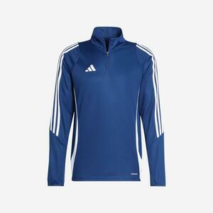 Bluză cu fermoar scurt Fotbal ADIDAS Tiro Albastru Adulți imagine