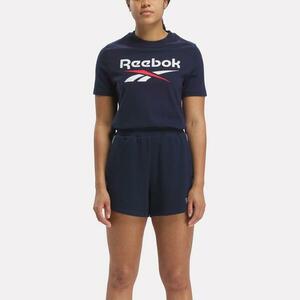 Tricou Fitness Reebok Albastru-Alb Damă imagine