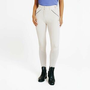 Pantalon echitație ultra lejer Bej Damă imagine