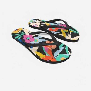 Papuci 120 Azae Negru și multicolor Damă imagine