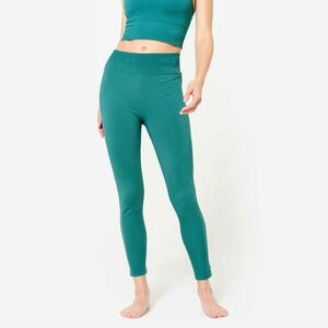 Colanți lungi yoga Confortabili Talie înaltă Albastru verzui Damă imagine