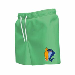 ȘORT DE BAIE 100 MATERIAL TEXTURAT VERDE COPII imagine