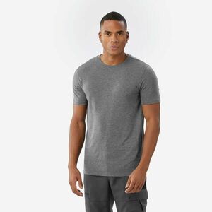 Tricou cu Lyocell și lână merinos Merino Fresh Gri Bărbați imagine