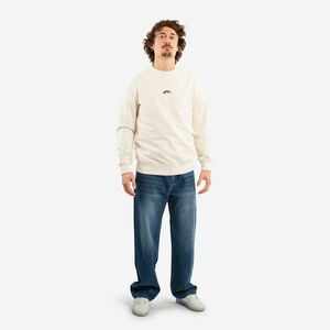 PULOVER CREW DE SKATEBOARD COLECȚIA ROOS ZWETSLOOT BEJ NEVOPSIT imagine