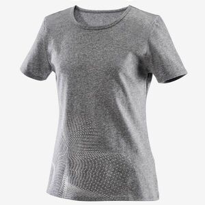 Tricou 100 educație fizică Gri închis Fete imagine