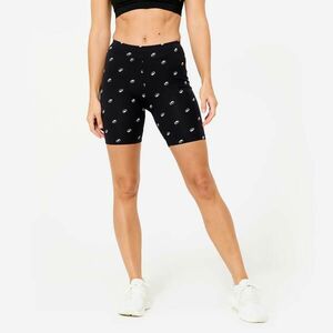 Colanți scurți fitness Negru Damă imagine