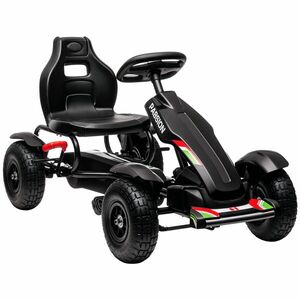 HOMCOM Kart Pedale Reglabil 5-12 Ani | Aosom Romania imagine