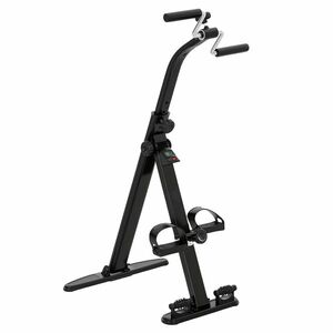 SPORTNOW Bicicletă de Reabilitare Pliabilă cu Ecran LCD și Ghidon Reglabil | Aosom Romania imagine
