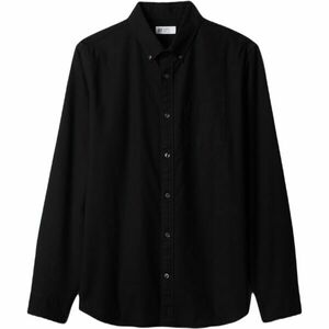 GAP V-LS STANDARD OXFORD Cămașă pentru bărbați, negru, mărime imagine