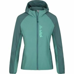 KILPI BALANS Geacă softshell de alergare femei, verde închis, mărime imagine