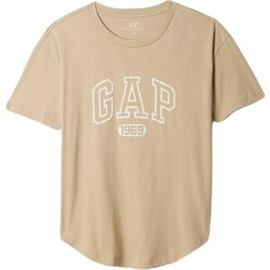 GAP FRCH SS ORGANIC VINTAGE Tricou de damă, bej, mărime imagine