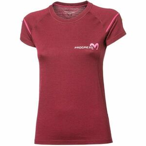 PROGRESS MW NKRZ Tricou merino femei, vișiniu, mărime imagine