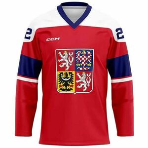 Střída FAN ČR PASTRŇÁK Tricou de hochei, roșu, mărime imagine