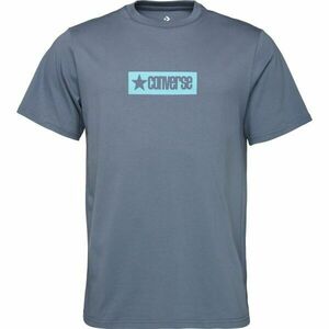 Converse ARCHIVE BOX TEE Tricou pentru bărbați, albastru, mărime imagine