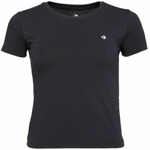 Converse SLIM JERSEY Tricou de damă, negru, mărime imagine