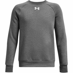 Under Armour RIVAL FLEECE CREW Hanorac de băieți, gri închis, mărime imagine
