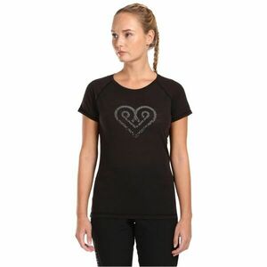 KILPI ZARJA Tricou din lână merino pentru femei, negru, mărime imagine