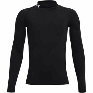 Under Armour HG ARMOUR MOCK Tricou compresiv pentru băieți, negru, mărime imagine