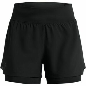 Under Armour RUN STAMINA 2IN1 Șort alergare femei, negru, mărime imagine