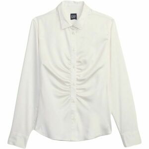 GAP LS SATIN Cămașă de damă, alb, mărime imagine